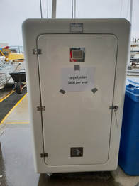 Marine Storage Lockers for RMYS members- St Kilda. Royal Melbourne Yacht Squadron