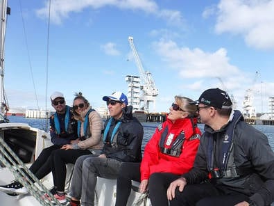 Learn To Sail Keelboat Crewing Courses In Melbourne. Learn To Sail Courses With RMSTA Royal Melbourne Sail Training Academy. St Kilda. Beginners Welcome